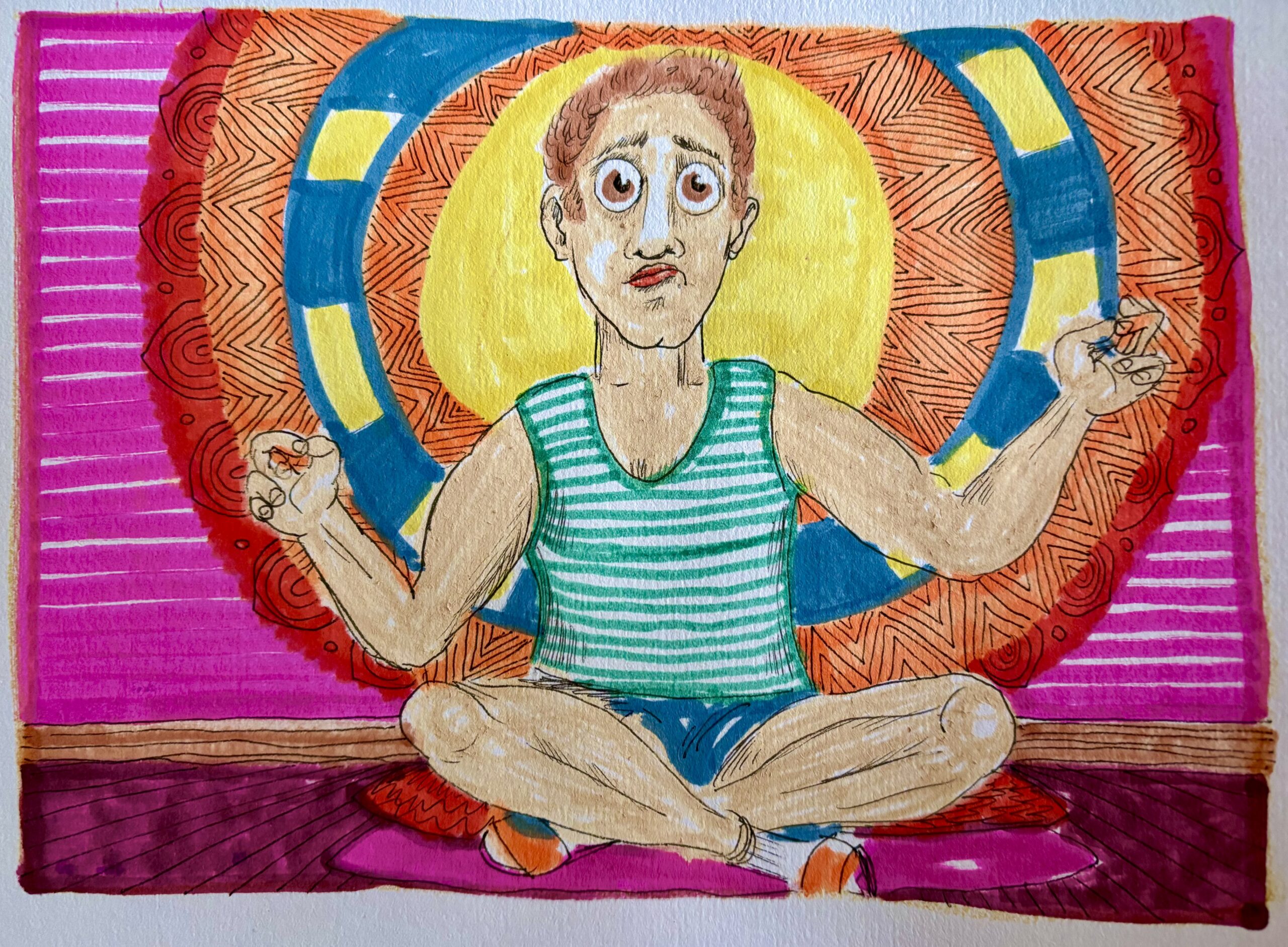 Positives Festkleben